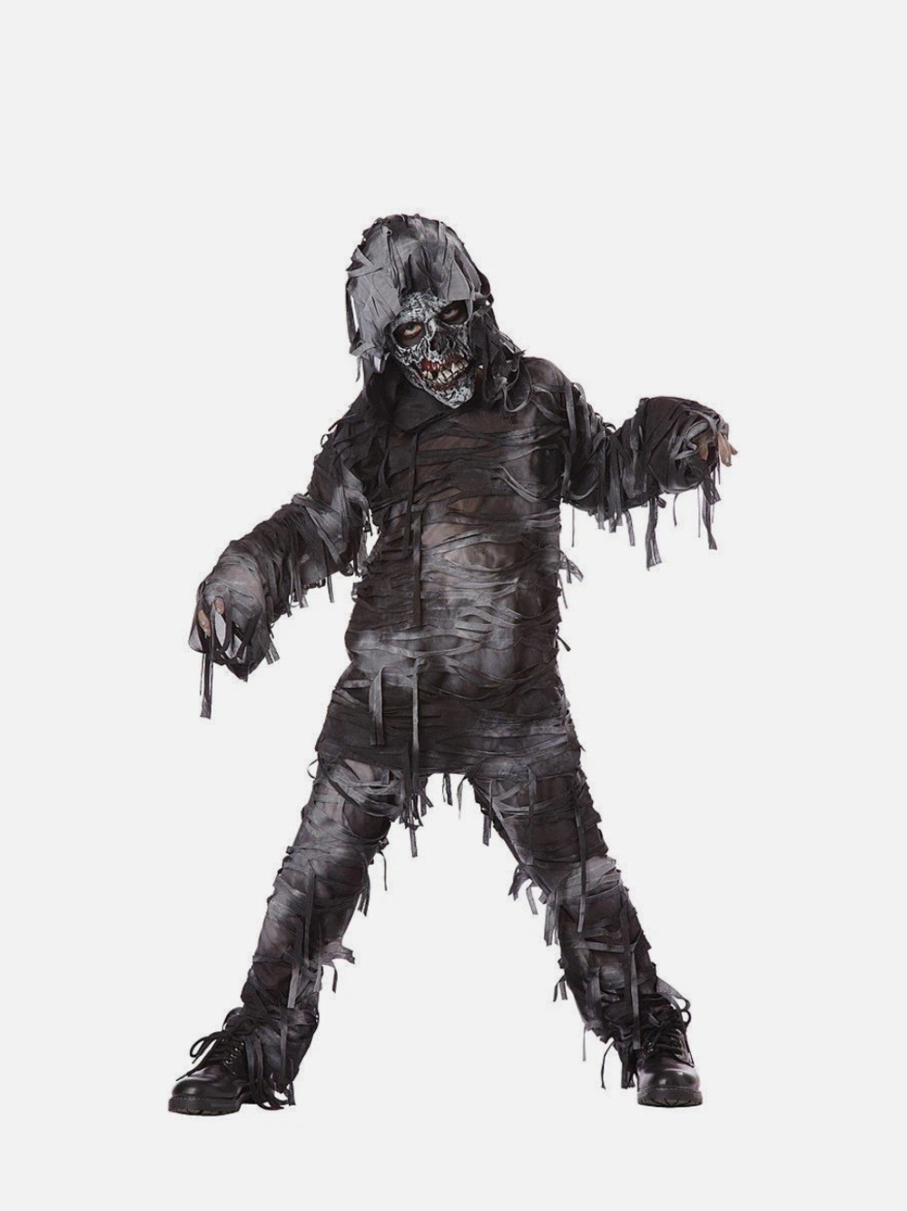 Kids The Rotten Dead Zombie Costume Large- NWT